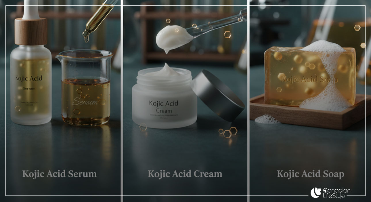 Types of kojic acid Types of kojic acid