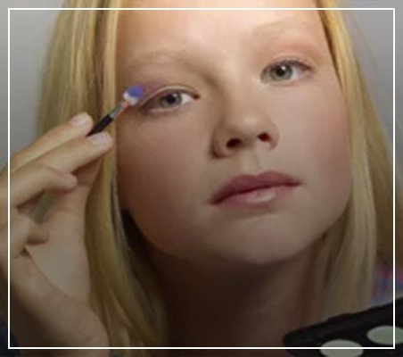 effects of wearing makeup at a young age